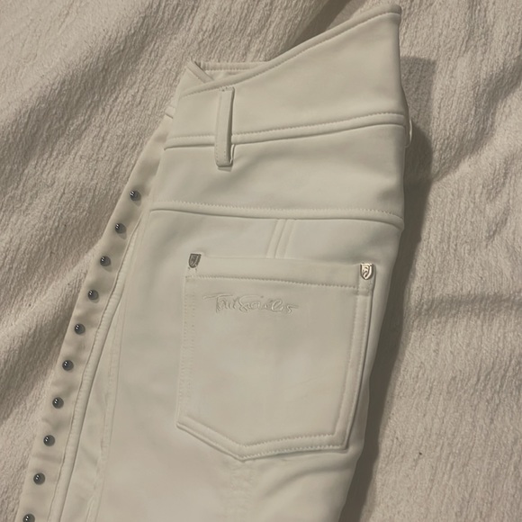 Toni Sailer White Ski Pants - Picture 6 of 14